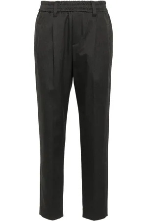 Brunello Cucinelli Pantaloni slim con pinces
