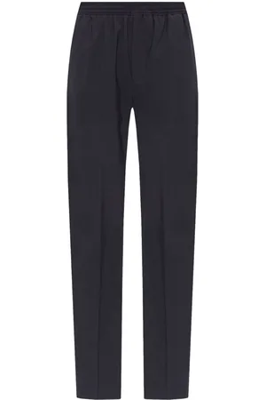 Givenchy Pantaloni dritti con vita elasticizzata