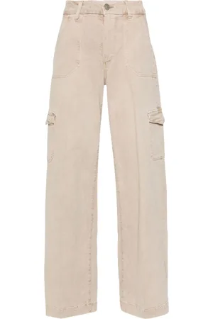 Paige Jeans dritti con applicazione