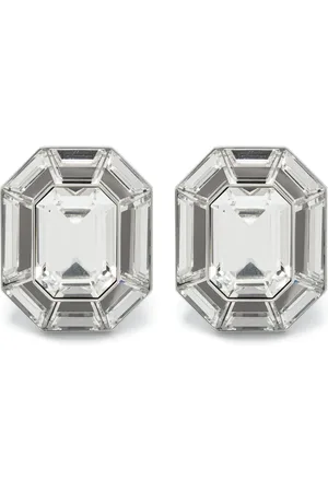 Swarovski Orecchini a clip Lucent