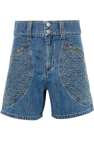 Isabel Marant Shorts denim Candice a vita alta