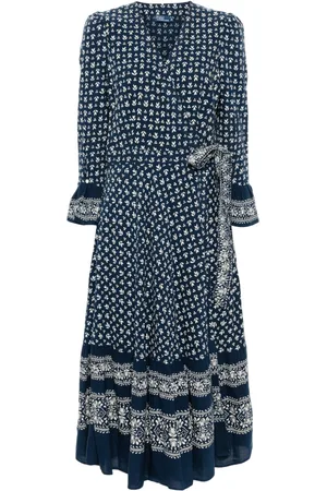 Ralph Lauren Abito lungo a fiori