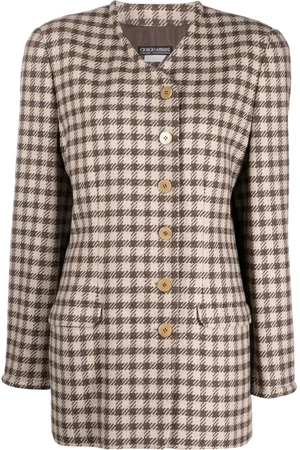 Giorgio Armani Blazer con scollo a V Pre-owned anni 