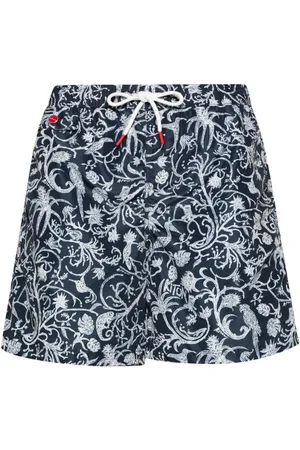 Kiton Costume da bagno con ricamo
