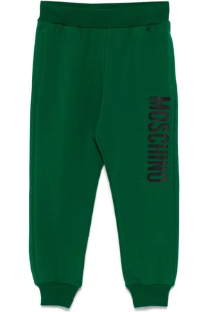 Moschino Pantaloni sportivi con stampa