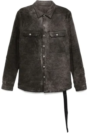 Rick Owens Giacca-camicia imbottita