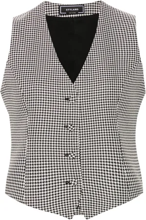 Styland Gilet con motivo pied-de-poule