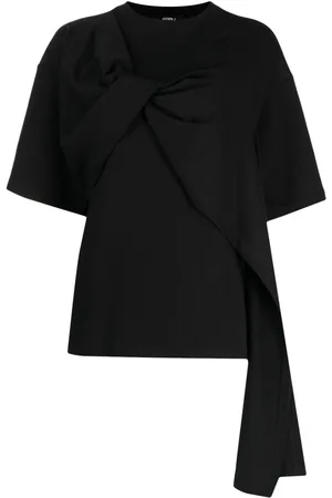 GOEN.J T-shirt con dettaglio attorcigliato