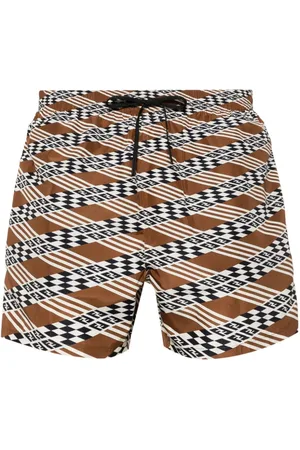 Fendi Costume da bagno con stampa geometrica