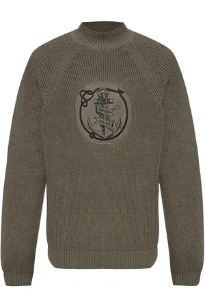 Emporio Armani Felpa con ricamo