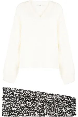 B+AB Set due pezzi in maglia