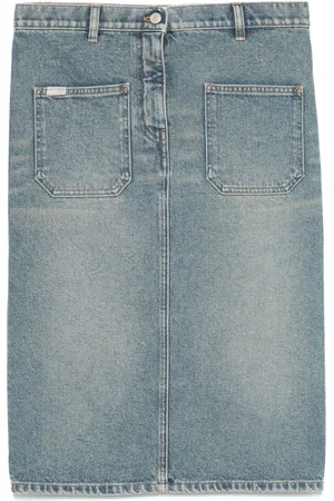 Courrèges Gonna midi denim