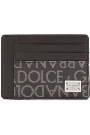 Dolce & Gabbana Portacarte con effetto jacquard