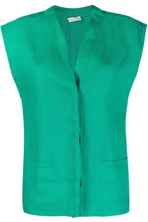 VERSACE Canotta con scollo a V anni 