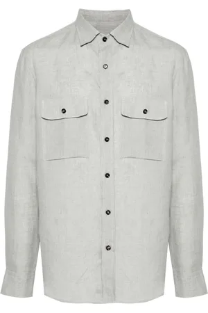 BRIONI Camicia stile militare