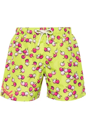 Palm Angels Costume da bagno con stampa Cherry