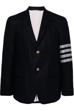 Thom Browne Blazer con dettaglio a righe 4-Bar