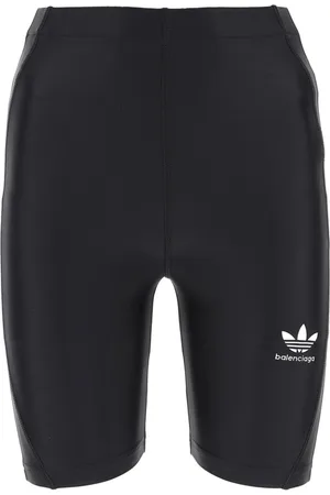 Balenciaga Shorts da ciclismo con dettaglio a 3 righe x adidas