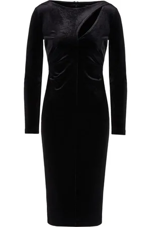 Armani Exchange Abito midi con cut-out