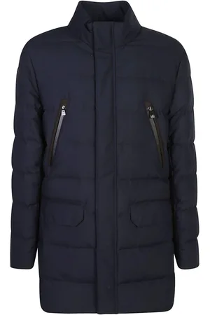 corneliani Piumino con colletto rialzato