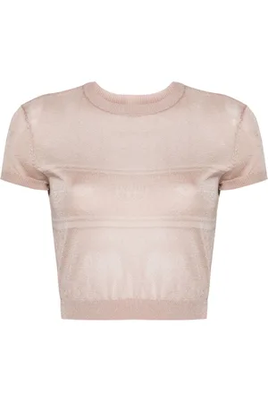 Chiara Ferragni Maglione crop con motivo Eyelike