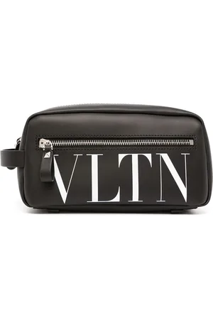 VALENTINO GARAVANI Trousse da bagno VLTN con stampa