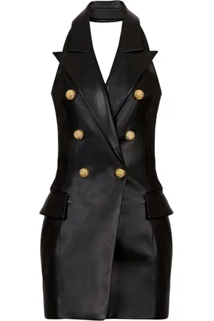 Balmain Abito con scollo all