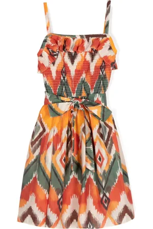 Little Bambah Abito con fantasia tie-dye