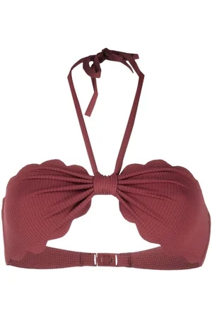 Marysia Top bikini con scollo all