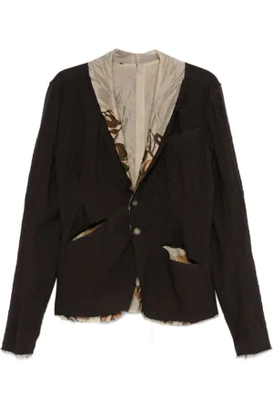 CHIAHUNG SU Blazer con dettagli a contrasto