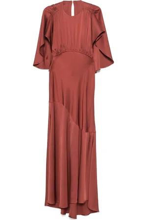 ZIMMERMANN Abito lungo con scollo rotondo