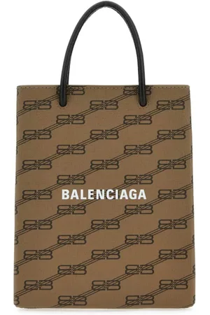 Balenciaga Borsa tote con stampa monogramma