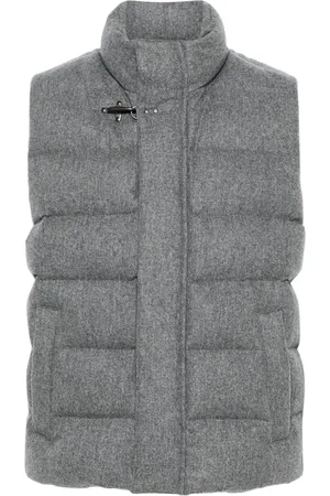 FAY Gilet con fibbia Gancini