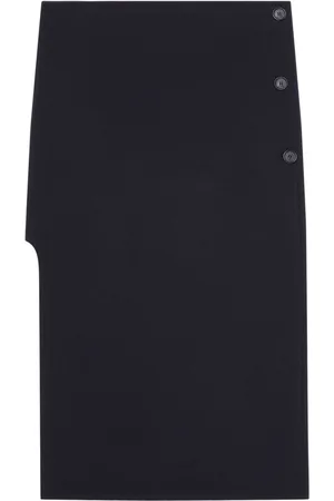 Courrèges Gonna midi Oblique sartoriale