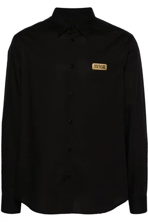 VERSACE Camicia con placca logo