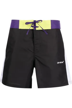 OFF-WHITE Costume da bagno con stampa Arrows