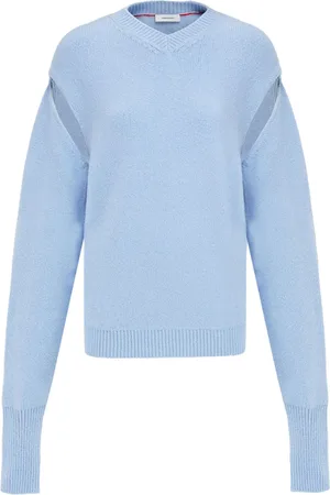Salvatore Ferragamo Maglione a strati in cashmere