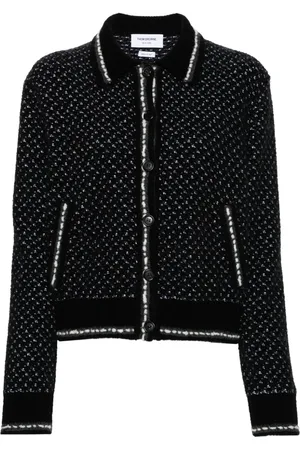 Thom Browne Bomber con colletto ampio