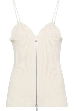 Jil Sander Top con scollo a V