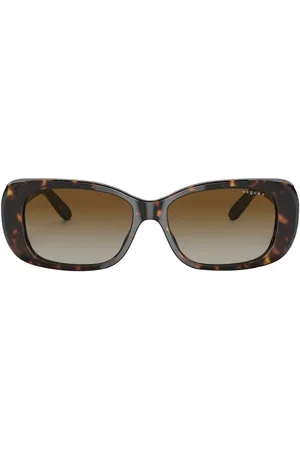 vogue Occhiali da sole cat-eye con effetto tartarugato