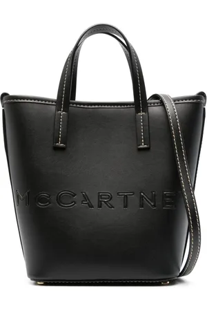 Stella McCartney Borsa a secchiello con logo