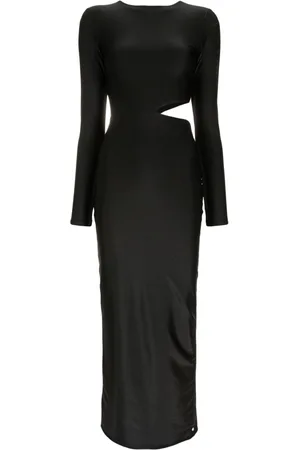 Lethicia Bronstein Abito lungo Sophia con cut-out