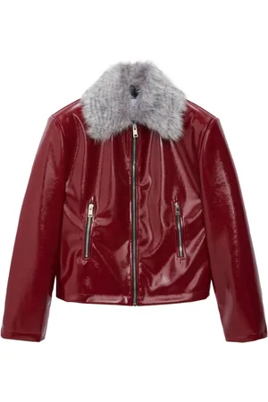 Msgm Giacca in finta pelle