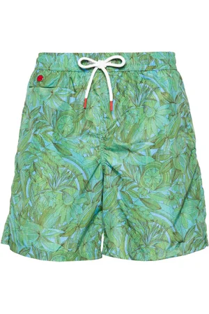 Kiton Costume da bagno con ricamo