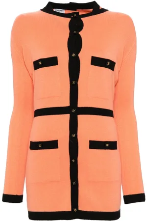 CHANEL Abito stile cardigan a maniche corte 1995