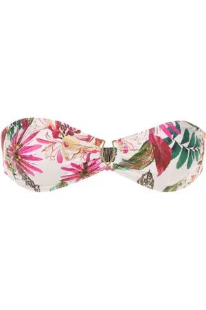 Lygia & Nanny Top bikini Mika con stampa botanica