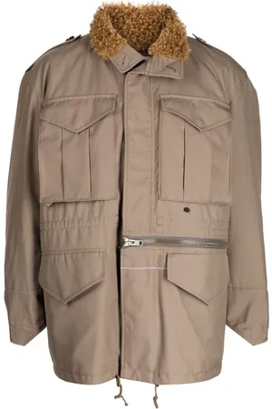 Kolor Giacca con colletto in shearling