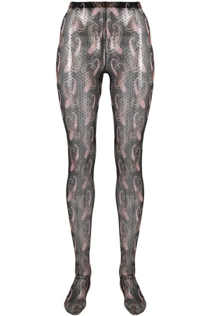 Etro Calze con stampa paisley