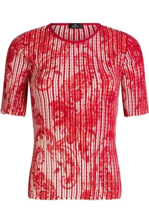 Etro Top con stampa paisley