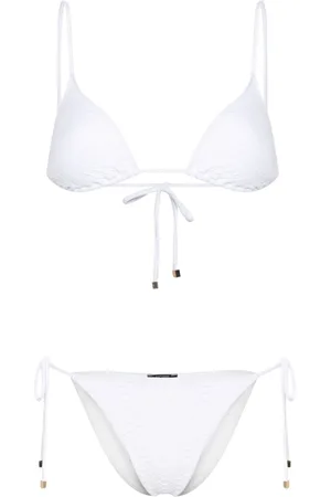 Noire Swimwear Bikini Nikki con effetto pelle di serpente